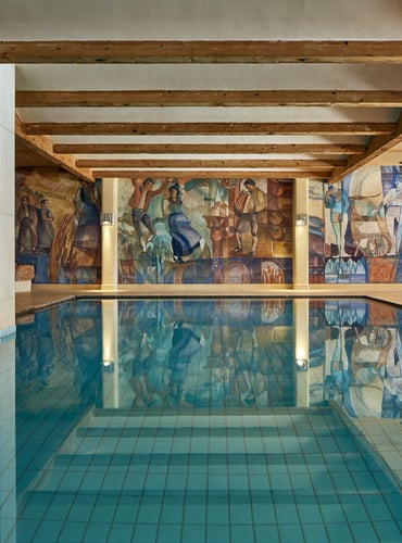 Sporthotel Panorama: Hotel con piscina a Corvara